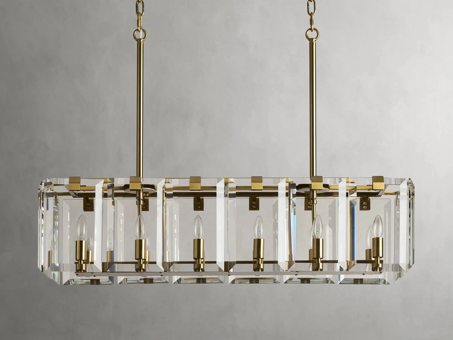 Amaya Rectangular Chandelier40''53''
