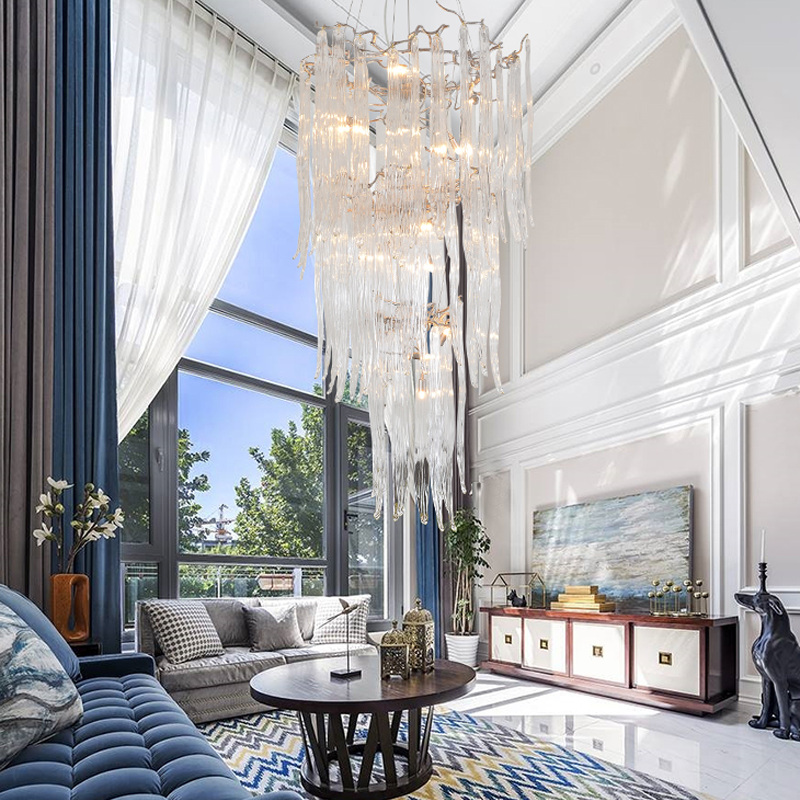 Luxury Crystal Branch Chandelier For Staircase - Richardrider