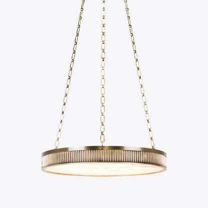 Chaplin Alabaster Plafonnier Chandelier