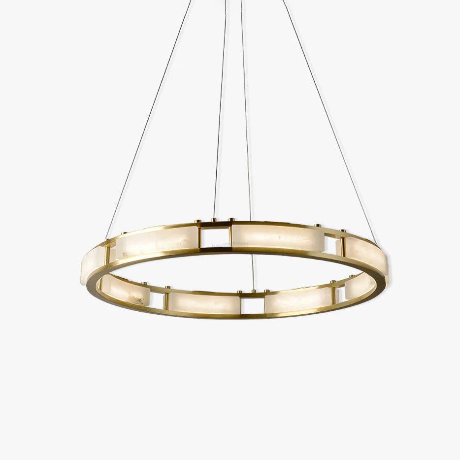 Qatar Alabaster Round Chandelier - Richardrider