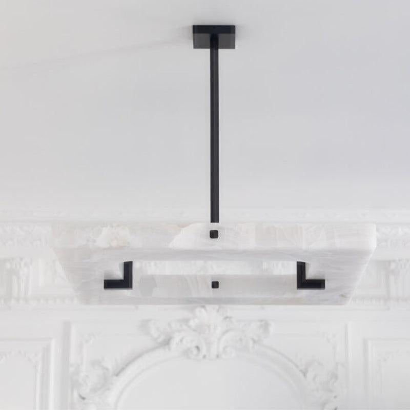 Glacera Square Alabaster Chandelier - Richardrider