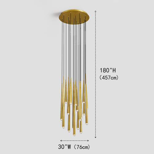 Alren Round Tubular Pendant - Richardrider