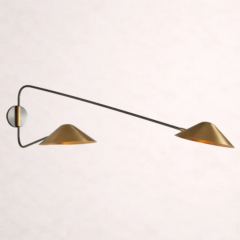 Simms Long Arm 2-Light Wall Sconce