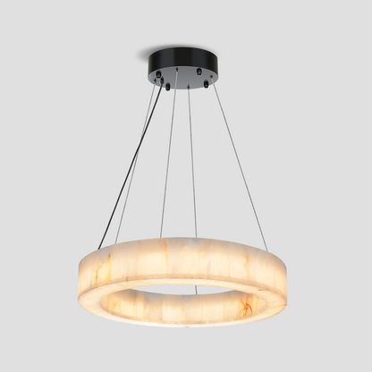 Alabaster Halo Ring Chandelier - Richardrider