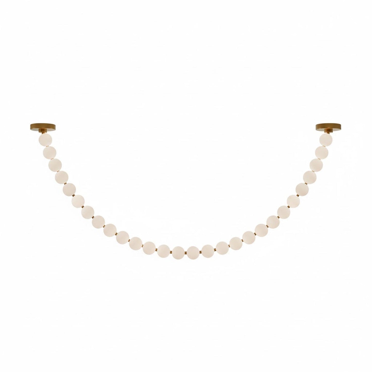 Pearl Necklace Balls Chandelier