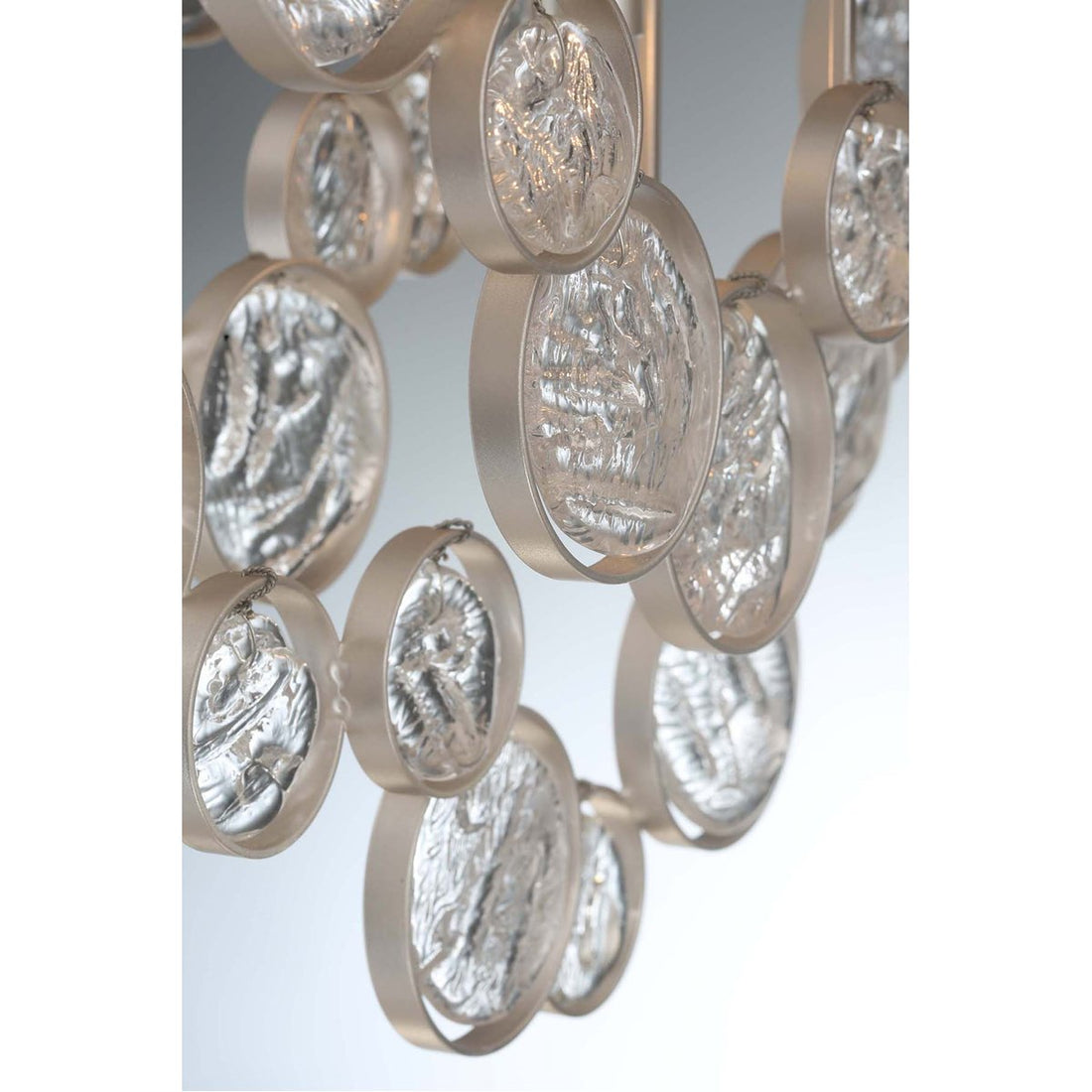 Mirella Trento Clustered Glass Linear Chandelier - Richardrider