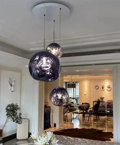 Modern Rock Acrylic Special Shape Pendant Lighting