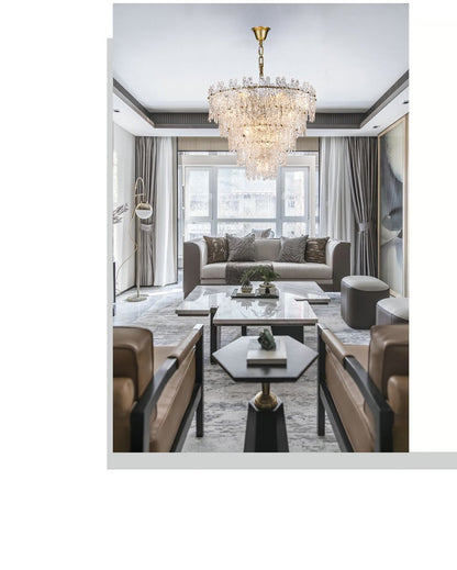 Faust Tiered Round Chandelier B - Richardrider
