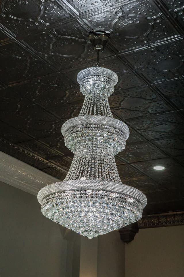 Luxury French Empire Chandelier for Villa Hall Ceiling Three-layers Crystal Light for Hotel Lobby - Richardrider