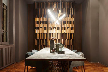 Modern Simple Aluminum Waving Chandelier - Richardrider