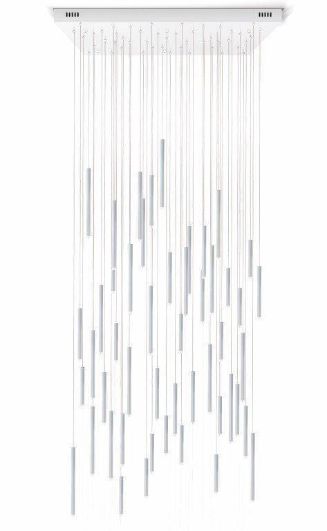Bellini Square Tubular Pendant Light Chandelier - Richardrider