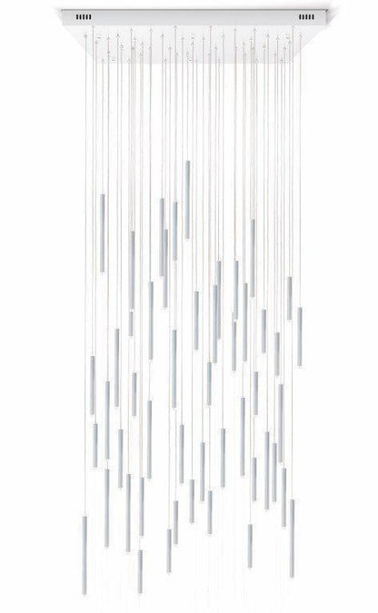 Bellini Square Tubular Pendant Light Chandelier - Richardrider