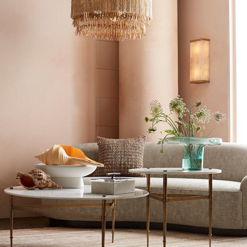 Yorylora Chandelier Iron & Steel & Wood 30"D