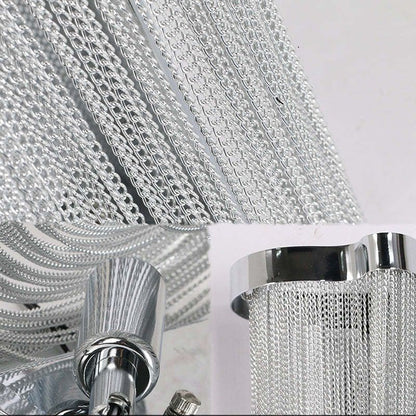 Ashley Aluminum Chain Tassel Wall Sconce - Richardrider
