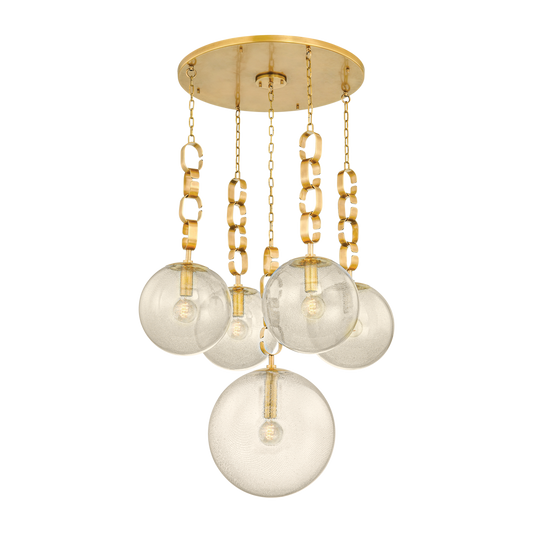 Nessa Clear Functional Design Chandelier - Richardrider