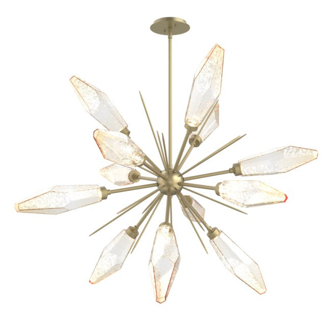 Elaris Rock Crystal Round Chandelier - Richardrider
