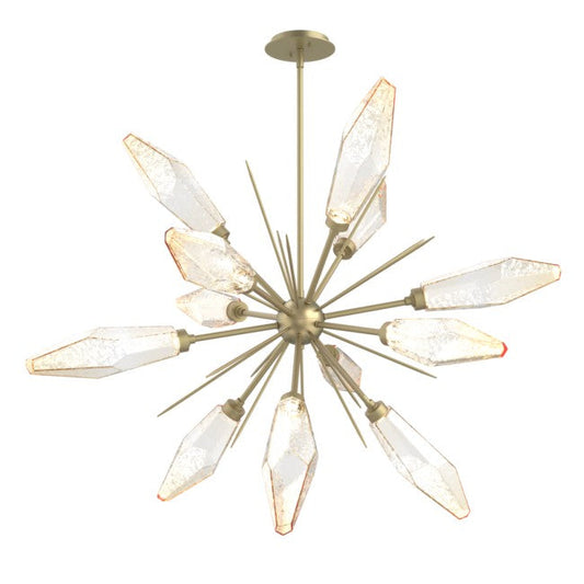 Elaris Rock Crystal Round Chandelier - Richardrider