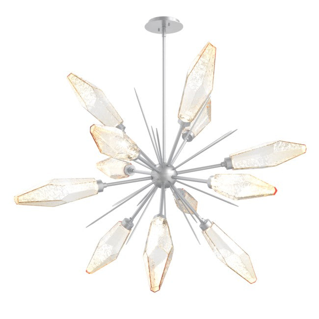 Elaris Rock Crystal Round Chandelier - Richardrider