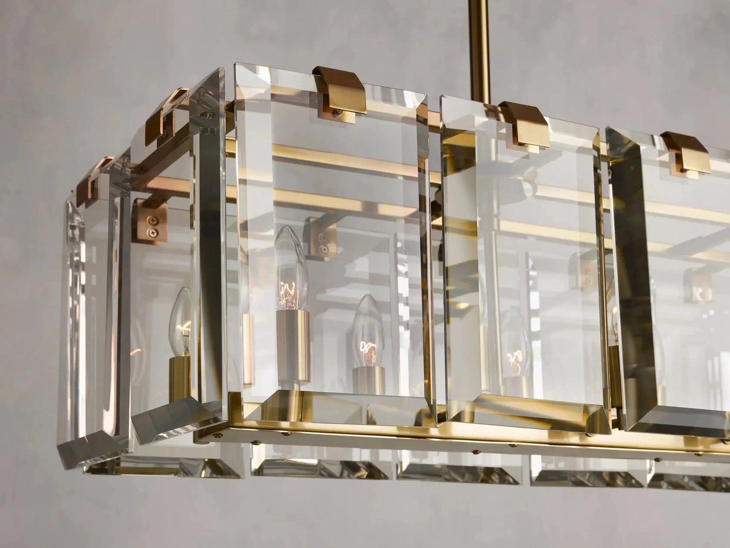 Amaya Rectangular Chandelier40''53''