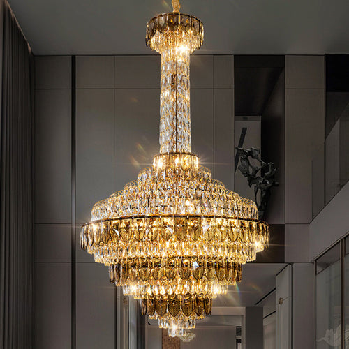 Extra Large Multi-tiered Empire Crystal Chandelier for Big Hallway/Foyer/Staircase - Richardrider