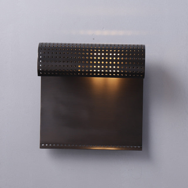 Scroll-I Wall Sconce Brass - Richardrider
