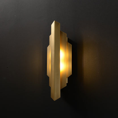 Luker Wall Sconce Brass - Richardrider