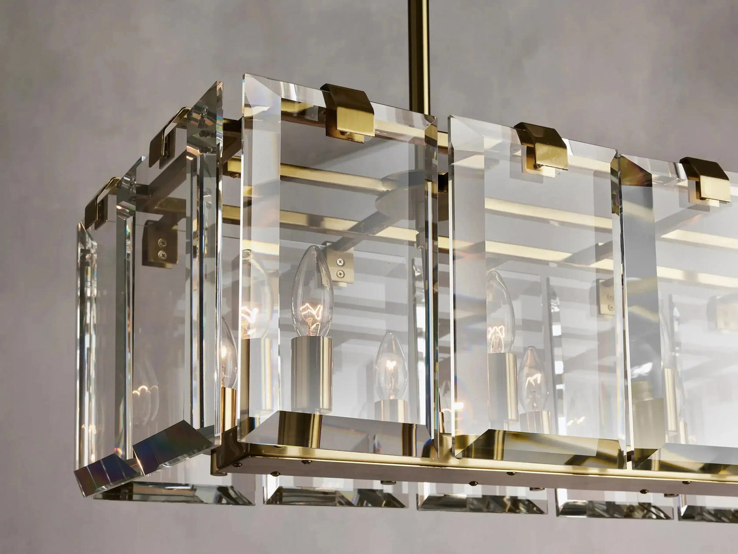 Amaya Rectangular Chandelier40''53''