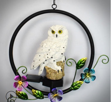 Owl Iron Pendant LED Light