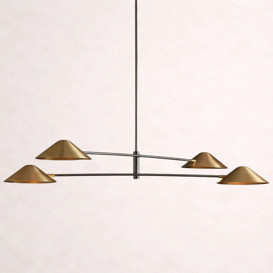Simms 4-Light Linear Chandelier