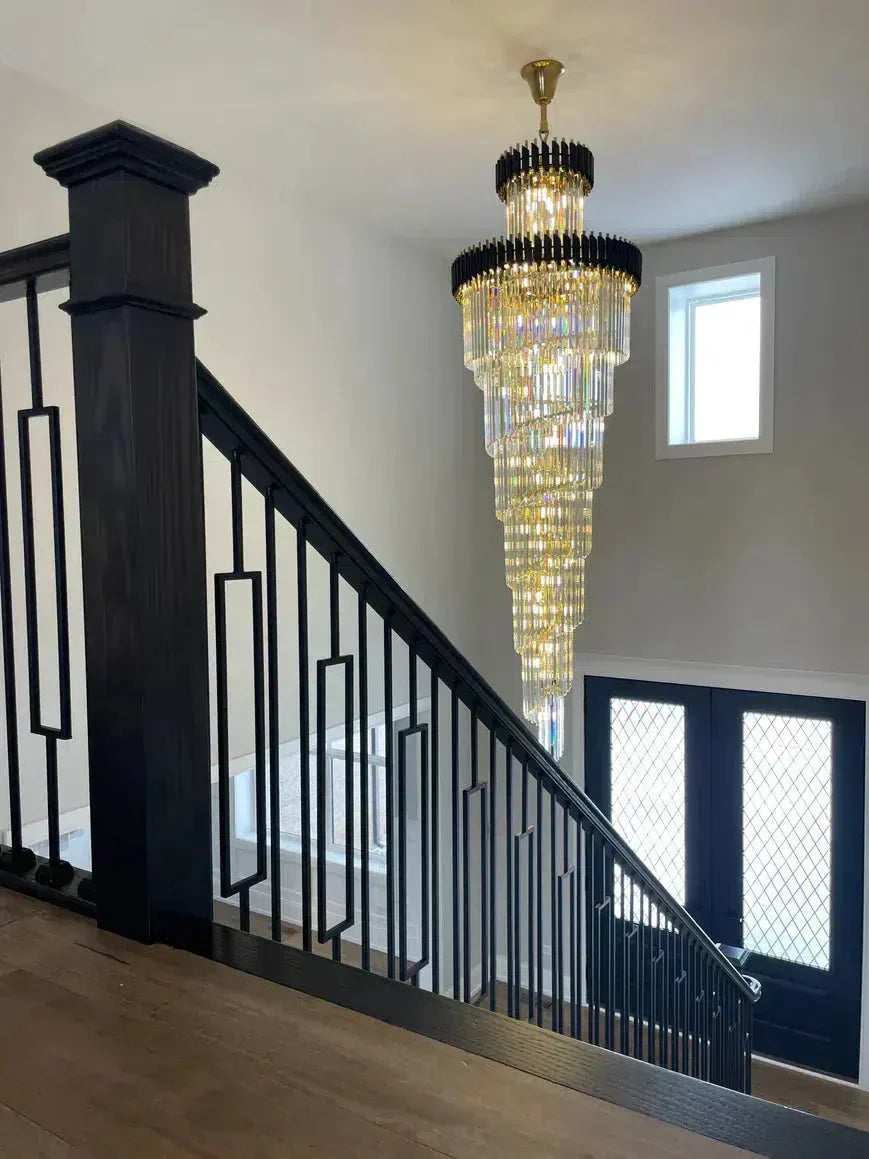 Cyrus Multiple Tier Crystal Chandelier - Richardrider