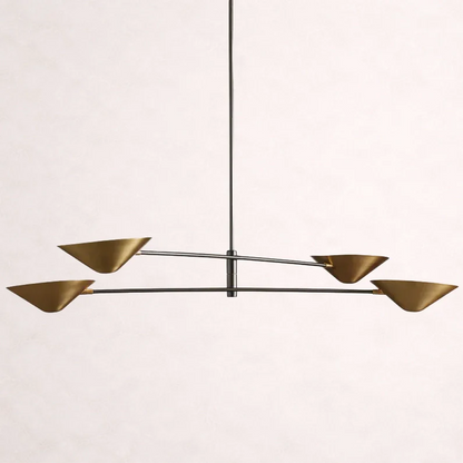 Simms 4-Light Linear Chandelier