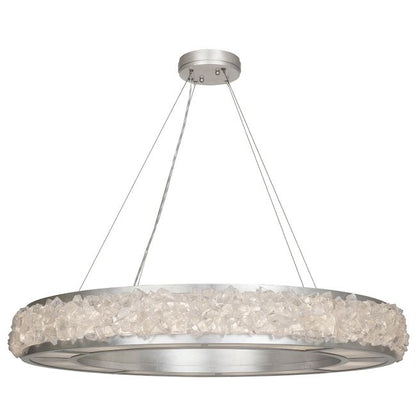 Citrine Halo Crystal Chandelier
