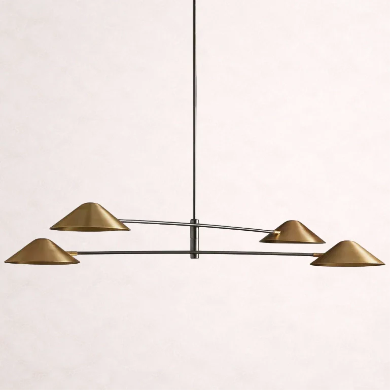 Simms 4-Light Linear Chandelier