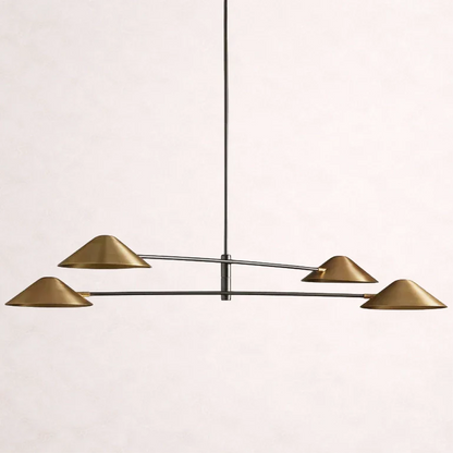 Simms 4-Light Linear Chandelier