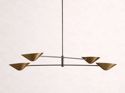 Simms 4-Light Linear Chandelier