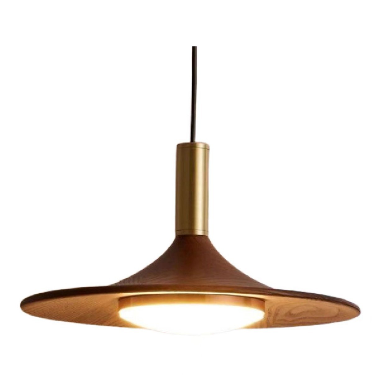 Dining Room Chandelier Simple Walnut Creative Chandelier