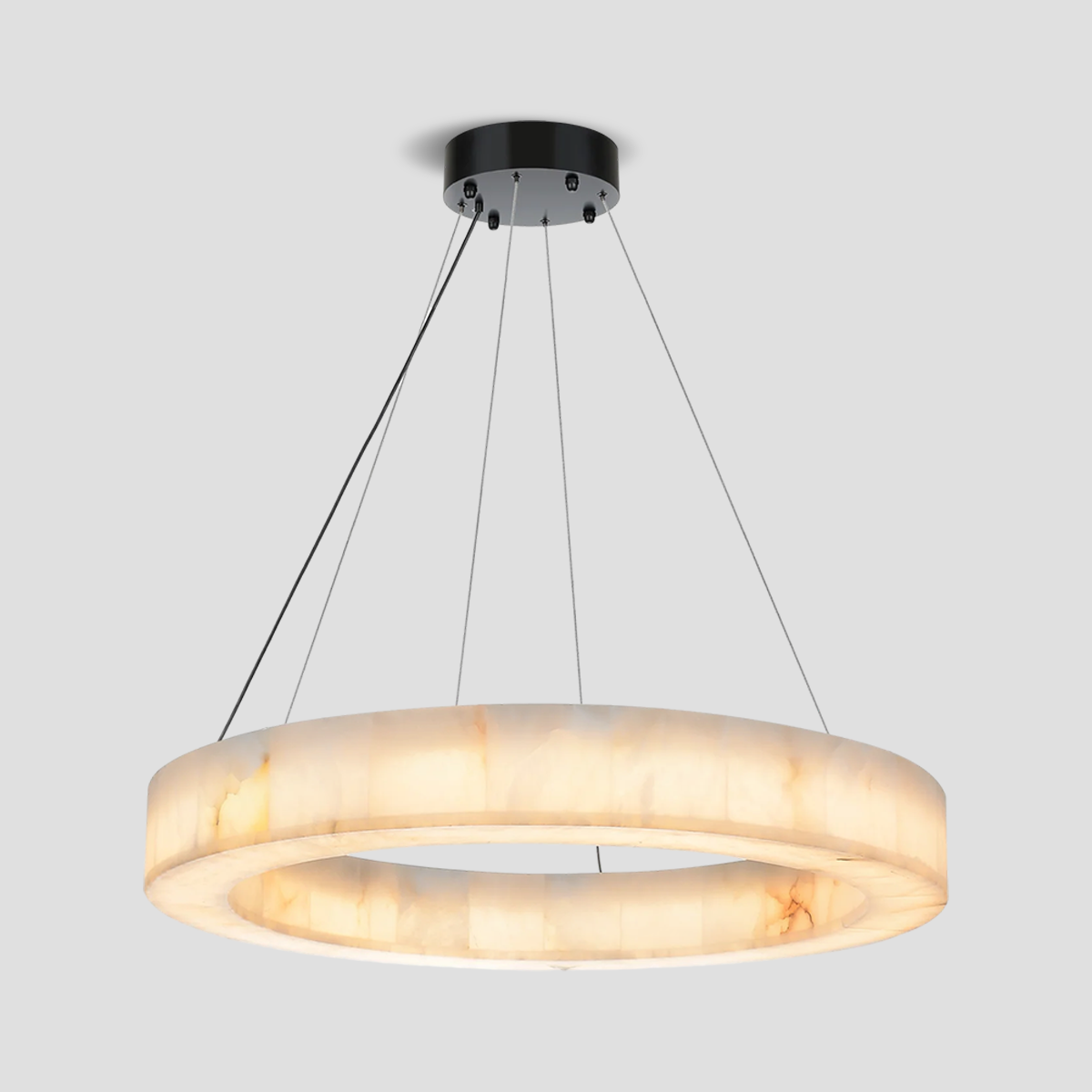 Alabaster Halo Ring Chandelier - Richardrider