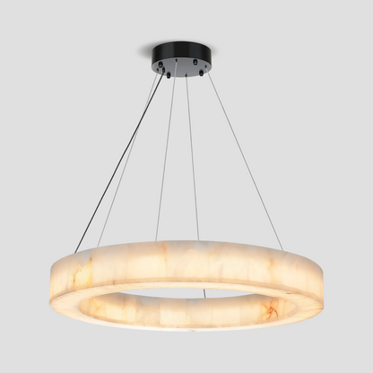Alabaster Halo Ring Chandelier - Richardrider