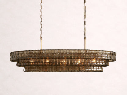 Ghiaccio Oval Chandelier