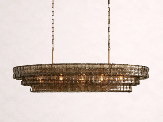 Ghiaccio Oval Chandelier