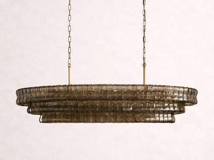 Ghiaccio Oval Chandelier