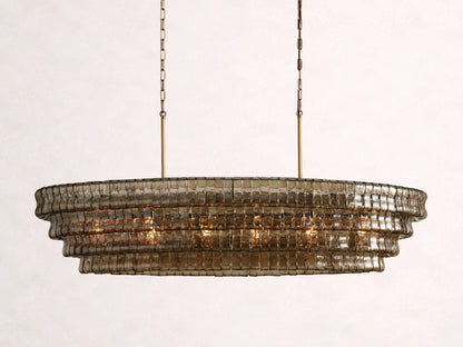 Ghiaccio Oval Chandelier
