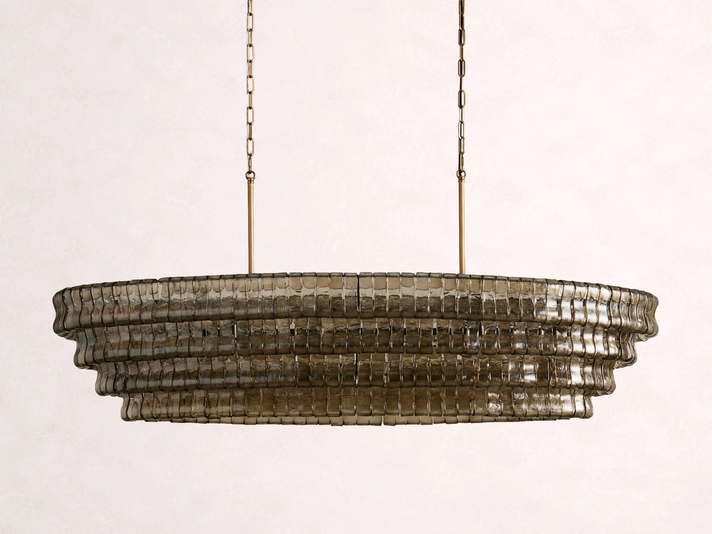 Ghiaccio Oval Chandelier