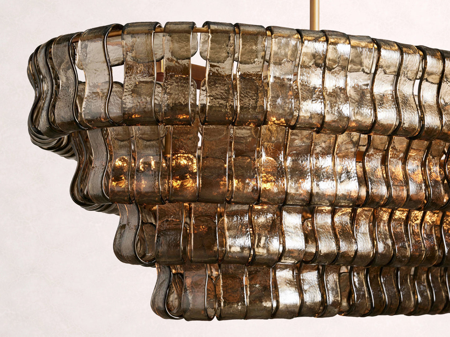 Ghiaccio Oval Chandelier