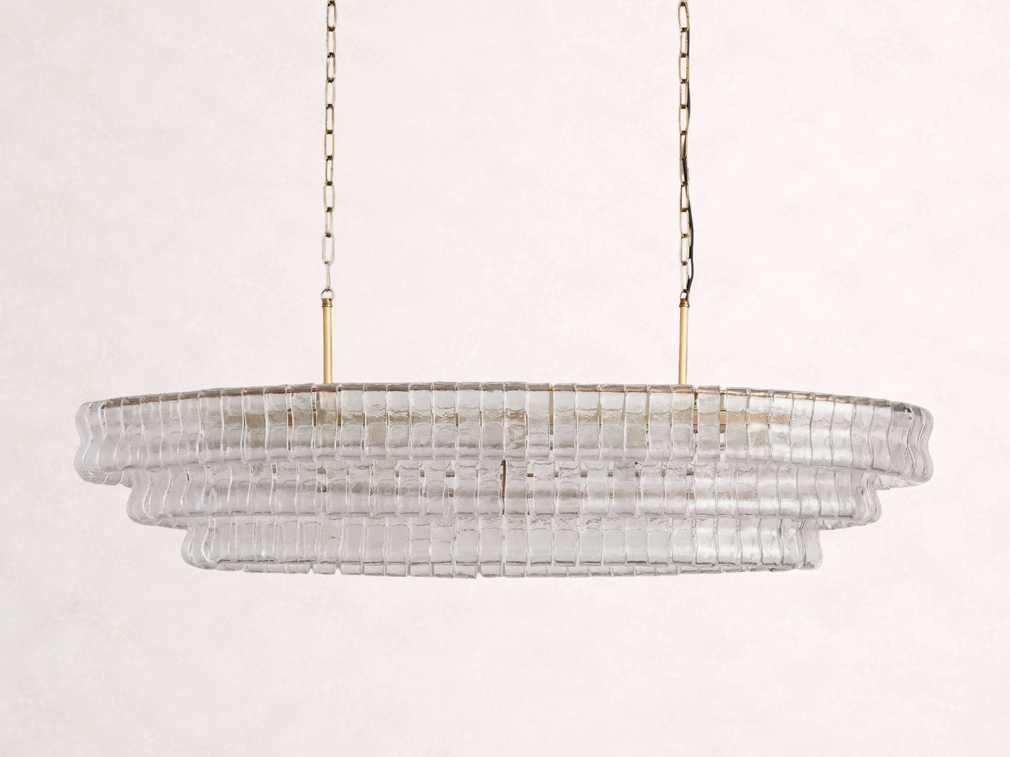 Ghiaccio Oval Chandelier
