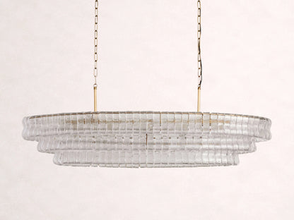 Ghiaccio Oval Chandelier