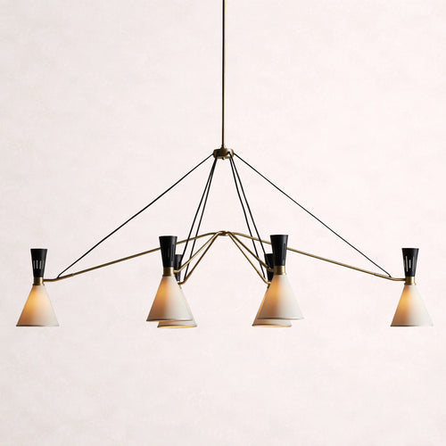 Ramsey 6-Light Linear Chandelier