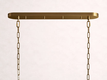Ghiaccio Oval Chandelier