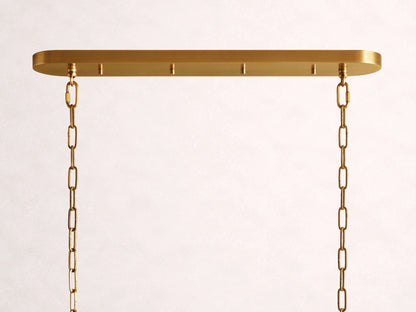 Ghiaccio Oval Chandelier