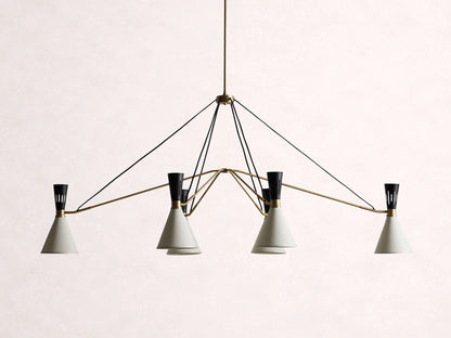 Ramsey 6-Light Linear Chandelier
